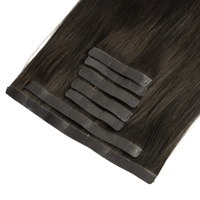 Extensions de cheveux 100% Remy vietnamiens à double trame et double tirage, clips invisibles en acier inoxydable, toutes couleurs, permables, vente en gros, marque privée