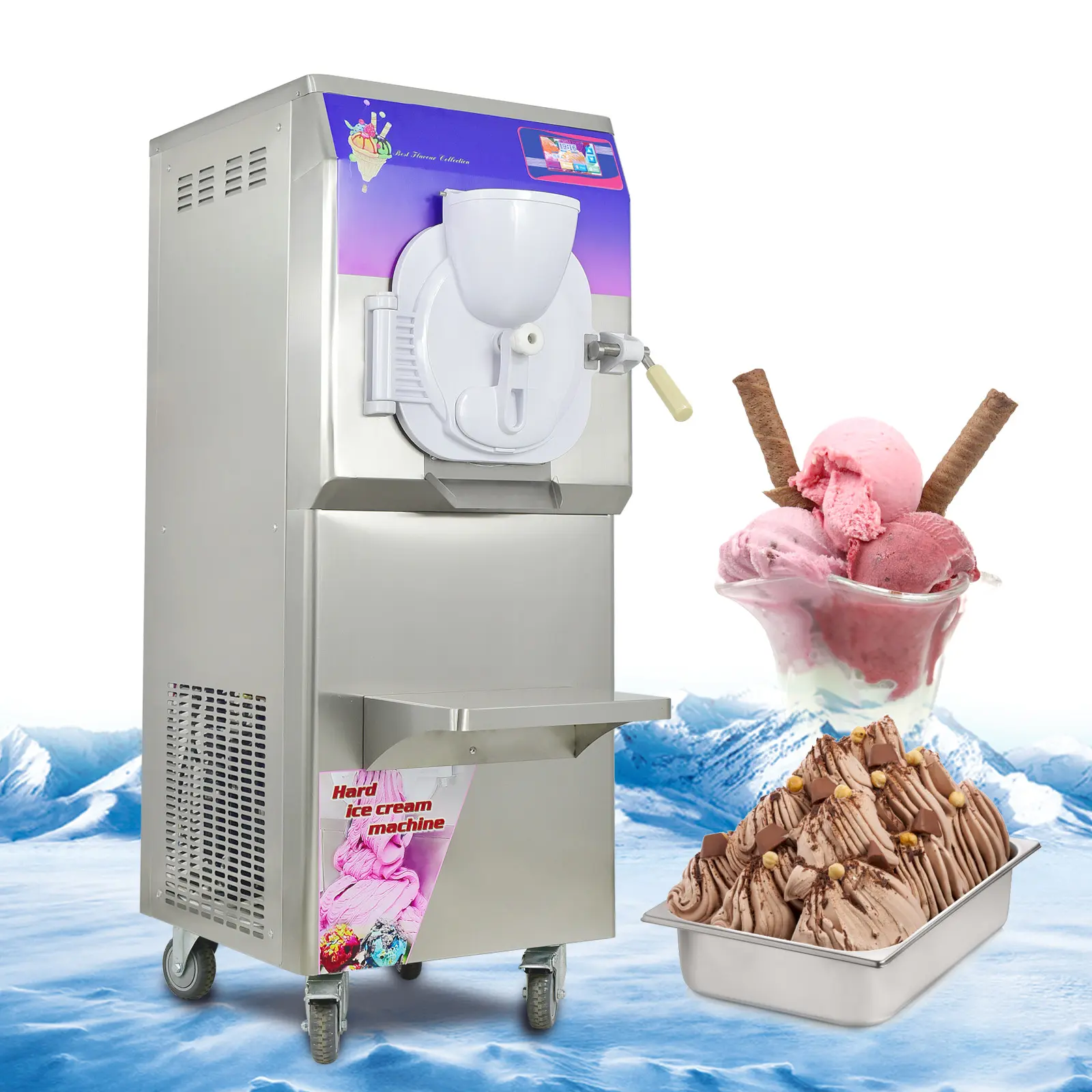 Carpigiani Taylor-freezer italiano de puerta a puerta, lote de helados, hielo italiano, CE, ETL, envío gratis desde el almacén