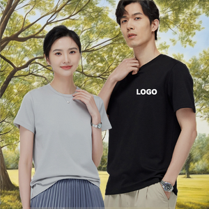 OEM Customized 100% Cotton Short Sleeve O-Neck T-Shirt for Men Front Logo Print Blank <b>Design</b> Eco-Friendly Quick Dry Regular Fit - Product Image 2