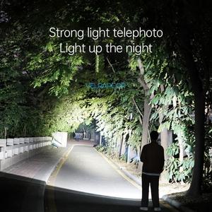 Siêu sáng RTS LED đêm cưỡi ánh sáng tầm xa có thể sạc lại không thấm nước Torch với ABS cơ thể cầm tay đèn pin - Product Image 6