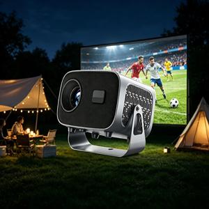 Venta al por mayor A10 Mini proyector LCD portátil Android 13 720P Proyector móvil <span class=keywords><strong>TV</strong></span> 4K Home Theater 200 lúmenes ANSI A10 Proyector - Product Image 1