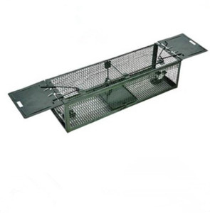 <span class=keywords><strong>Cage</strong></span> pliable en fil de fer galvanisé, grande taille, souris, belette, chien, chat, rongeurs, piège - Product Image 1