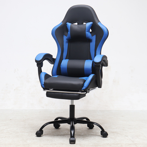 Oferta Especial: Silla Gamer Deportiva <span class=keywords><strong>de</strong></span> Cuero con Altura Ajustable y Giro <span class=keywords><strong>de</strong></span> 360 Grados con Reposapiés - Silla <span class=keywords><strong>de</strong></span> Juego Cadeira Gamer - Product Image 2