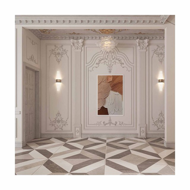 Lightweight PU Roman Column for Villa and Hotel Exterior Decoration