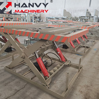Machines à bois, table élévatrice à ciseaux à convoyeur à rouleaux 4x8 pieds pour contreplaqué