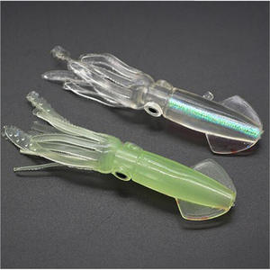 Señuelo de Pesca Artificial de PVC de 10cm/8g, Cebo Suave para Peces de Agua Salada, Atún y Lubina, Pesca en Barco - Product Image 3