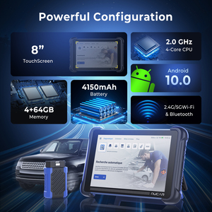 MUCAR 892BT เครื่องมือวิเคราะห์ยานยนต์ระดับมืออาชีพ ขนาด 8 นิ้ว รองรับ CANFD UDS ISO โปรโตคอล พร้อมระบบวิเคราะห์ข้อบกพร่องด้วย AI รองรับการรีเจน DPF รุ่น MUCAR 892BT AI - Product Image 1