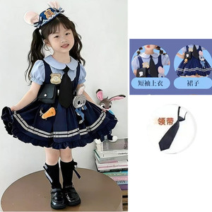 <span class=keywords><strong>Costume</strong></span> de fête de Noël Judy Rabbit Bunny pour filles, robe de princesse, spectacle scolaire, déguisement d'Halloween pour garçons, costumes de films et de séries télévisées - Product Image 2