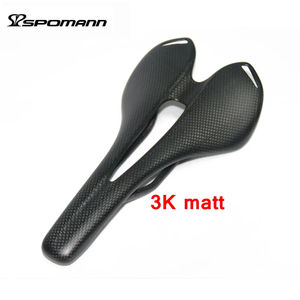 Venta caliente 3K/UD fibra de carbono completa <span class=keywords><strong>MTB</strong></span> sillín carretera ciclismo bicicleta asiento brillante/mate cojín <span class=keywords><strong>sillines</strong></span> sillin bicicleta partes - Product Image 2