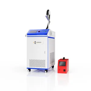Standard hand-held laser welding machine wit automatic wire feeder water cooler and control system for all metal steel welding
