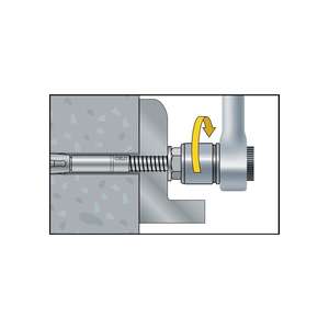 Ancre de foudre CELO BAZ 12-128/30A4 acier inoxydable A4 approbation ETA, option 1 - Product Image 4