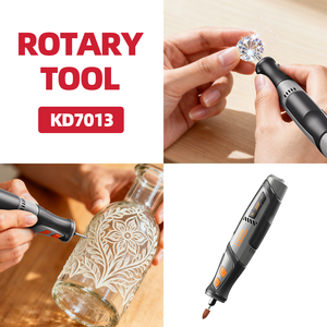 Fabricant d'outils rotatifs KINGVOS, <span class=keywords><strong>kit</strong></span> d'outils de meulage électrique miniature <span class=keywords><strong>Dremel</strong></span> pour le polissage, la découpe, le meulage, utilisation polyvalente - Product Image 5