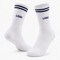 Chaussettes de cyclisme personnalisées, chaussettes de sport avec logo, chaussettes de compression respirantes pour le cyclisme