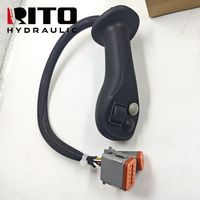 Manette de commande adhésive RITO 512-1247 pour excavatrice, gauche/droite, pour engins de construction