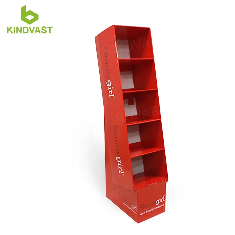 Custom Corrugated Cardboard Advertising Retail Store Women's Lingerie Display Stand Free Samples