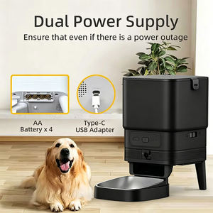 2.4G WiFi 4L Smart Cat <strong>Feeder</strong> with Camera Auto Intelligent <strong>Timer</strong> Voice Video Smart Pet <strong>Feeder</strong> Automatic Cat <strong>Dog</strong> Pet <strong>Feeder</strong> - Product Image 4