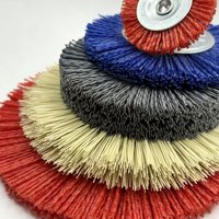 Filament abrasif en nylon PA6 PA610 PA612 pour brosse à disque, brosse spirale à turbine, polissage, meulage et ébavurage du métal et de la pierre