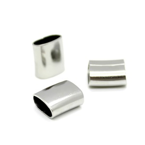 Anneaux de positionnement ovales en acier inoxydable Anno Jewelry, sans soudure, accessoires de bijouterie DIY pour la fabrication de bracelets - Product Image 4