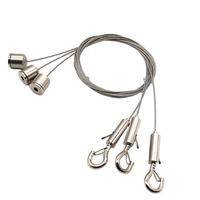 Kit de suspension LED en fer forgé pour suspension lumineuse, vente en gros