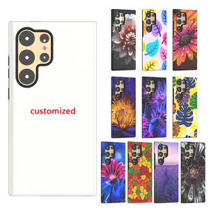 Vente chaude dessin coloré 2 en 1 étui de téléphone portable hybride pour <span class=keywords><strong>samsung</strong></span> galaxy s24 ultra couverture arrière - Product Image 1
