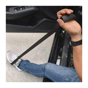 Vente en gros d'aide à la mobilité pour personnes âgées adultes Boucle de pied rigide Poignée de jambe Outil de levage Longue bande Remplacement de la hanche Cornes de chaussure en plastique - Product Image 3