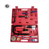 Kit de réparation de pneus de voiture 18 ensembles Équipement complet Outils pneumatiques de haute qualité Boîte rigide OEM