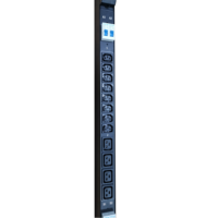 Télécommande IP verticale personnalisée 36 voies, intelligente, PDU 24wayC13 12c19, 63amp, 240V, 3 phases, échange chaude, gestion de réseau intelligente