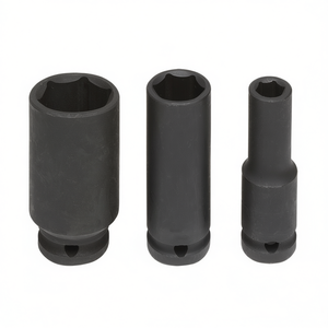 Clé à douille à chocs longue Fervi, jeu de 10 mm, 12 mm, 14 mm pour réparation automobile - Product Image 2