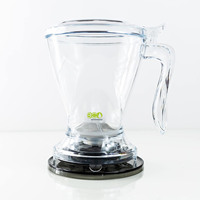 Théière Magique 600 ml avec Infuseur et Filtre Infusant en Plastique, pour Thé en Vrac, Infuseur Pratique à Infusion Lente, Faible MOQ