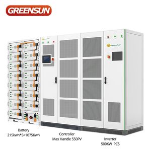 Trung quốc sản xuất 1000kwh pin lithium 20ft container bess điện áp cao cho năng lượng mặt trời lưu trữ năng lượng hệ thống điện - Product Image 3