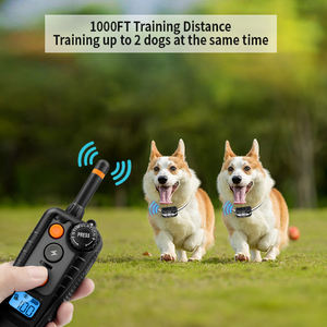 <span class=keywords><strong>Collar</strong></span> de entrenamiento para perros remoto 2025 Venta caliente <span class=keywords><strong>Collar</strong></span> de entrenamiento para perros con control remoto de 300 metros Rango remoto Pitido Vibración Modos de choque - Product Image 3