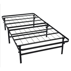 Estilo militar para salir, descanso para el almuerzo de <span class=keywords><strong>Metal</strong></span> portátil, plegable, para acampar, individual, para adultos, dormitorio, barandilla para ahorrar espacio, estante de almacenamiento - Product Image 4