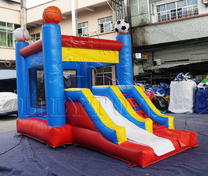 Châteaux gonflables de football, de soccer et de basketball avec prix, combo châteaux gonflables, châteaux gonflables chinois - Product Image 2