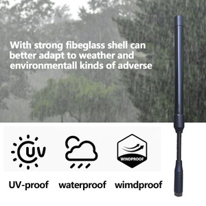 เสาอากาศคอห่านขยายสูงสำหรับ <span class=keywords><strong>nb</strong></span>/ 4G/5G 600-6000MHz เสาอากาศสื่อสารขั้วต่อ FRP รอบทิศทางเสาอากาศสื่อสารขั้วต่อชาย8DBI - Product Image 3