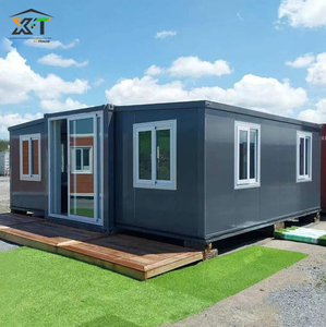 Prefab Villa บ้านคอนเทนเนอร์แบบขยายได้สำหรับ40Ft อยู่อาศัย20Ft บ้านเคลื่อนที่สำเร็จรูปพับได้2 3 4ห้องนอนห้องน้ำห้องครัว - Product Image 3