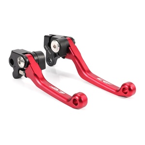 Par de Manetas de Freno y Embrague Pivotantes de Aluminio CNC para Manillar de Motocicleta para <span class=keywords><strong>HONDA</strong></span> <span class=keywords><strong>CRF125F</strong></span> CRF150F CRF230F CRF250F - Product Image 2