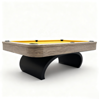 Table de billard multifonctionnelle sur mesure de 8 pieds avec conversion en table à manger, pour usage domestique, qualité tournoi, design écologique