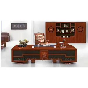 (SZ-OD531) Uniek Ontwerp luxe houten bureau CEO Executive Bureau baas tafel