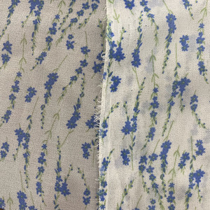 Stampa digitale tessuto Chiffon De Chine tessuto altro rotolo di tessuto imballaggio lavorato a maglia fare secondo <span class=keywords><strong>disegni</strong></span> stampati Crepe 160CM - Product Image 3