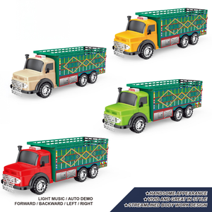 <span class=keywords><strong>Camión</strong></span> <span class=keywords><strong>de</strong></span> Juguete Inercial para Niños 1:20, Seis Ruedas, Impresión por Transferencia Térmica, Simulación para Juego Interior y Exterior, Venta al por Mayor - Product Image 1