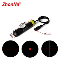 Nuevo Módulo de Diodo Láser Cilíndrico ZhonNa de 635nm con Controlador Integrado (Colimador de Puntos) para Máquinas de Corte de Madera y Piedra