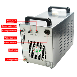 Refroidisseur <span class=keywords><strong>d</strong></span>'<span class=keywords><strong>eau</strong></span> industriel HYCNC CW3000 <span class=keywords><strong>avec</strong></span> <span class=keywords><strong>réservoir</strong></span> <span class=keywords><strong>d</strong></span>'<span class=keywords><strong>eau</strong></span> de refroidissement intégré, système de réfrigération laser AC220V - Product Image 5