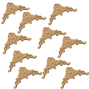 <span class=keywords><strong>Applique</strong></span> in <span class=keywords><strong>Legno</strong></span> Intagliato, Decorazioni per Mobili, Intarsi per Armadi, Porte, Pareti, Comò e Artigianato - Product Image 5
