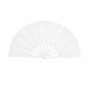 Ventaglio Pieghevole Grande Personalizzato con Logo, in Plastica e Bambù, per Feste, Festival e Uso Quotidiano - Product Image 1