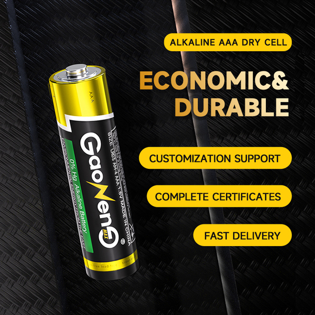 China Wholesale Leading LR03 AAA Battery Cell Alkaline Safety Features for Toys Home Appliances Consumer Electronics