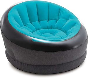Sofá Inflable Plegable Moderno y Portátil de PVC + Flocado, Cómodo, en Forma de Abanico, para Uso en Interiores/Exteriores, Sala de Estar y Camping - Product Image 1