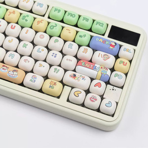 Unique MOG Cra-yon Shin-chan Keycaps 140 Touches Cherry Profile PBT Dye Subblimation pour Mx Switch 61/64/68 Clavier Mécanique - Product Image 6