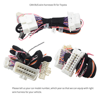 Système d'Alarme Voiture EASYGUARD CAN BUS avec PKE Démarrage Mains Libres, Démarrage à Distance, Plug & Play, Compatible Voitures Toyota avec Bouton Démarrer/Arrêter