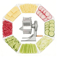 Compacte groentesnijmachine voor kleine keukens, ruimtebesparend, 33 cm lang, hoge efficiëntie, hoge nauwkeurigheid, 3,8 kg, merk YYHB
