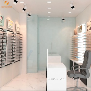 Kiosco de exhibición de gafas de sol moderno al por menor, respetuoso con el medio ambiente para unidad de gabinete de pared personalizada con <span class=keywords><strong>bonitas</strong></span> gafas de extremo superior para uso en tienda - Product Image 5